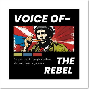 Voice of the Rebel Posters and Art